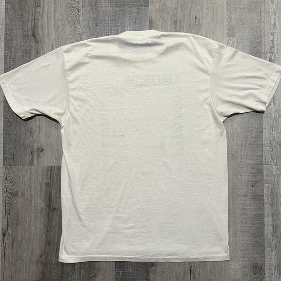 VTG Michelob Sailboard Series 1980s Paper Thin See Through Sailing T Shirt Sz XL - Picture 2 of 5